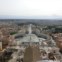 Roma vista da cúpula da Basílica de São Pedro