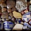 Variedade de objectos de cerâmica resgatados do Tamisa