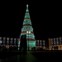 Árvore de Natal na Praça do Comércio em Lisboa