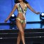 A candidata das Filipinas, Maxine Medina, durante o desfile em fato de banho