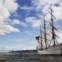 O navio-escola <i>Sagres</i> é uma das embarcações abertas a visitas durante a escala da Rendez-Vous 2017 Tall Ships Regatta em Sines