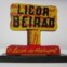 Porta-guardanapos com a marca Licor Beirão