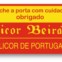Um autocolante que era distribuído para os táxis