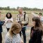 O grupo na visita à horta de São Lourenço do Barrocal 