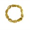 Pulseira Cava, prata dourada (128 euros)
