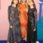 Danielle Haim, Este Haim, e Alana Haim da banda Haim, em Diane von Fürstenberg