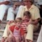 Diana com os dois filhos William, 6 anos, e Harry, 3, em Palma de Maiorca, em Agosto de 1987