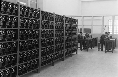 Trabalhadores na Fábrica Oliva