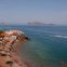 11. Vlychos (ilha de Hidra, Grécia): Fica a 3h de Atenas (carro e ferry) e meia-hora a pé do porto da ilha. Vlychos é das poucas praias de areia da ilha (a areia foi 