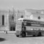 Autocarro com publicidade à Autosil, junto ao Mosteiro dos Jerónimos. Fotógrafo: Estúdio Horácio Novais. Data de produção da fotografia original: posterior a 1958