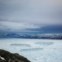 Icebergues tabulares junto ao fiorde Sermilik