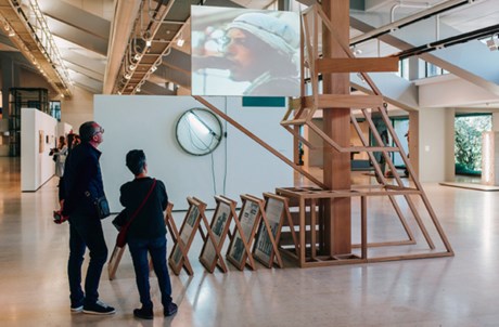 Vista das galerias da Colecção Moderna