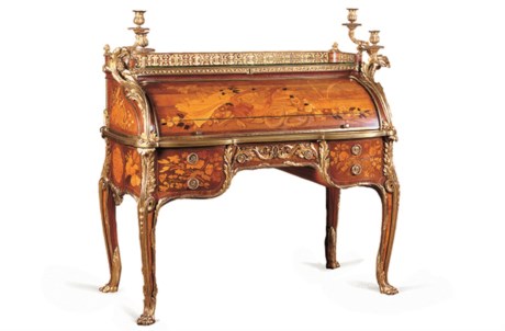 Henri Riesener, Secretária de cilindro, Paris, 1773 