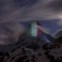 Zermatt Tourismus. Light Art by Gerry Hofstetter, foto de Frank Schwarzbach 