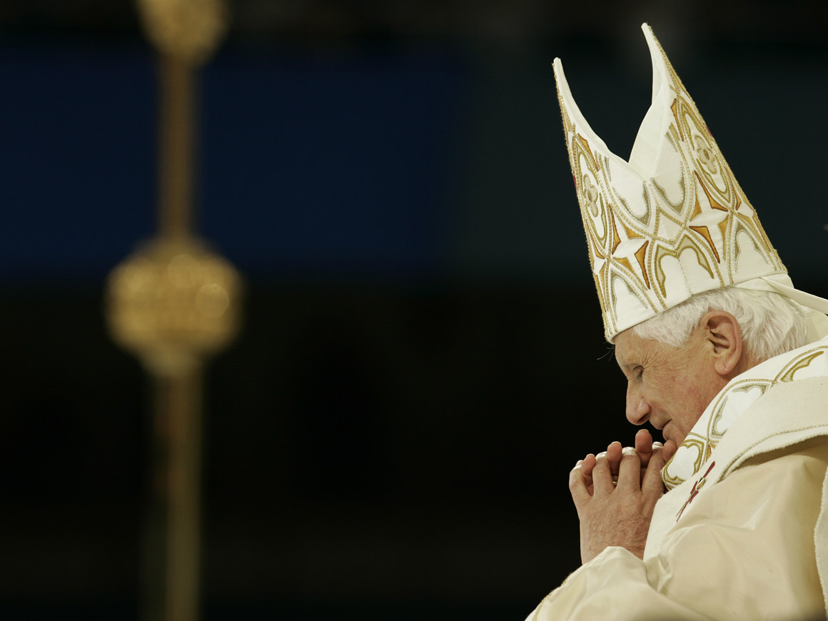 O Papa em Nova Iorque, EUA, em Maio de 2008