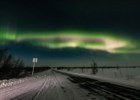O espectáculo das auroras boreais na Lapónia