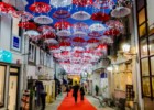 O que Águeda, Londres e Paris têm em comum? Um Natal de chapéus-de-chuva iluminados