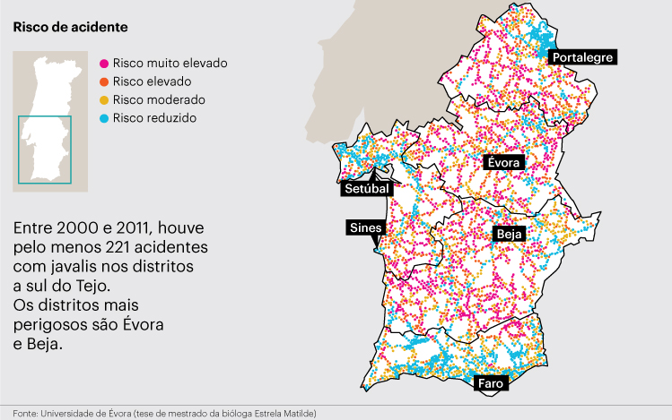 Mapa de portugal estradas nacionais