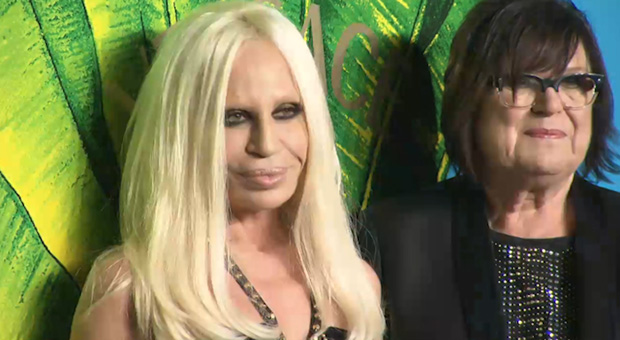 Festa de lançamento da linha Versace para a H&M