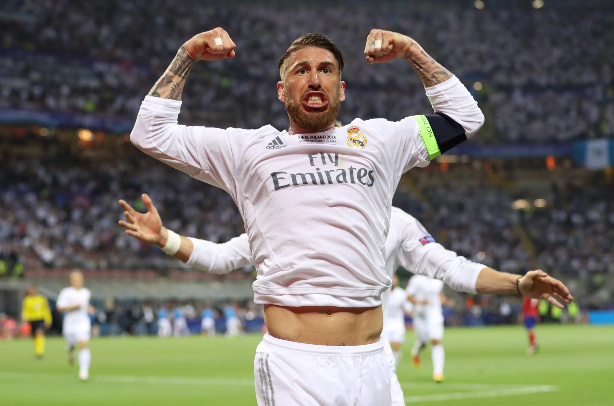 He is the good player. Рамос. Адиль рами Рамос. Серхио Рамос орёт. Серхио Рамос кричит.