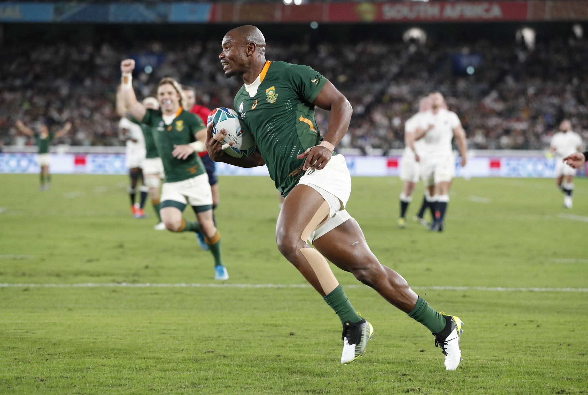 Râguebi: África do Sul venceu a Inglaterra e apurou-se para a