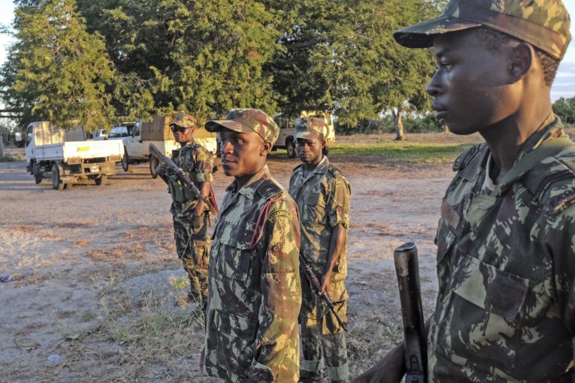 Soldados moçambicanos em Cabo Delgado