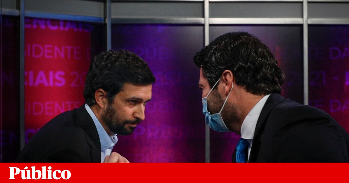Das mentiras às interrupções: a polémica entre André Ventura e João Ferreira |  Presidência 2021 Das mentiras às interrupções: a polémica entre André Ventura e João Ferreira |  Presidência 2021