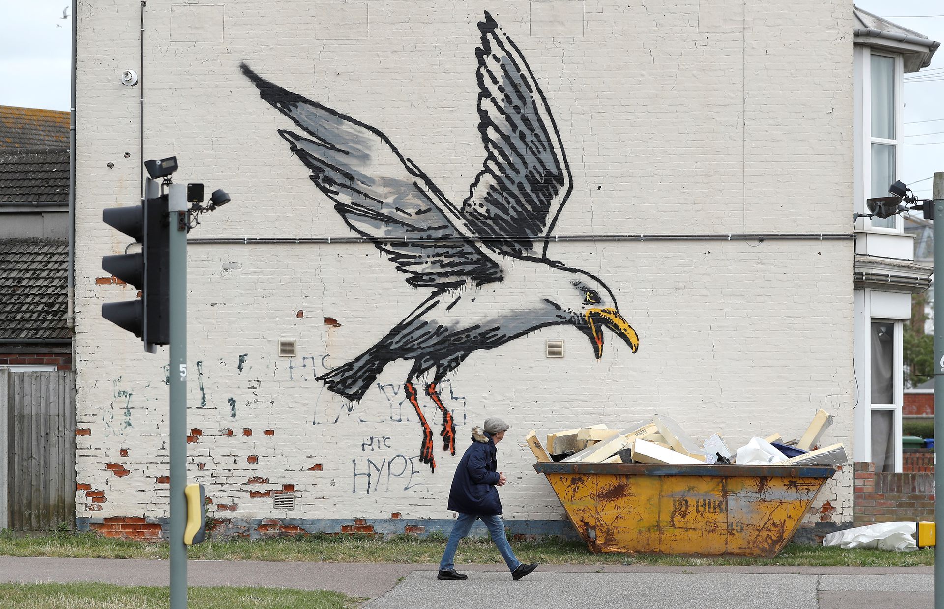 A Great British Spraycation”: os novos murais de Banksy à beira