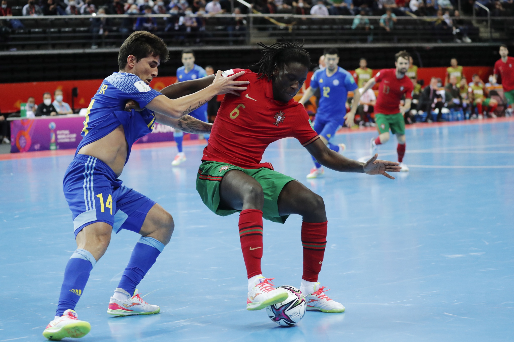 Portugal vence Cazaquistão nos pênaltis e vai à final do Mundial de Futsal, copa do mundo de futsal