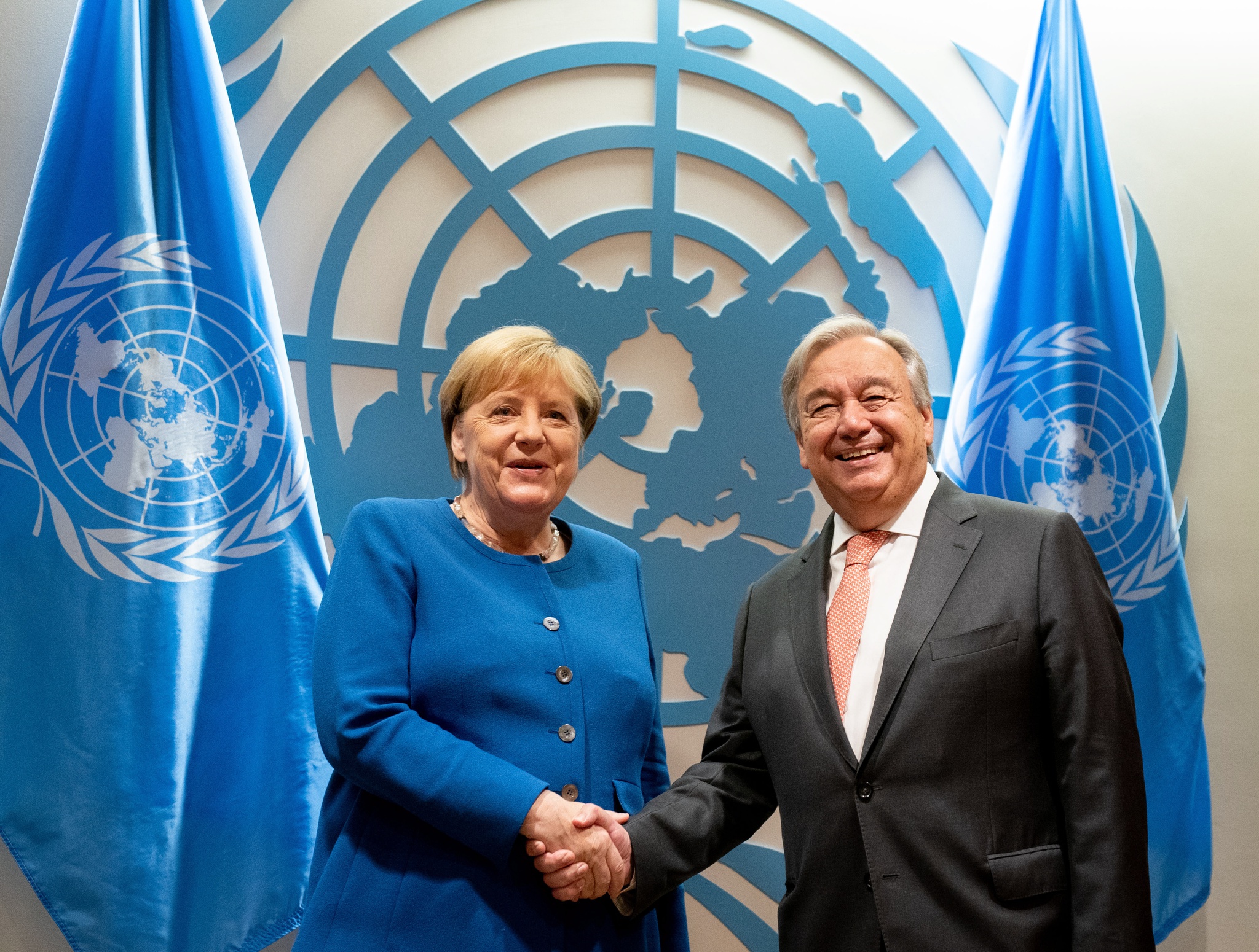 Angela Merkel lehnte das Angebot von António Guterres ab, in die Vereinten Nationen aufgenommen zu werden |  UN