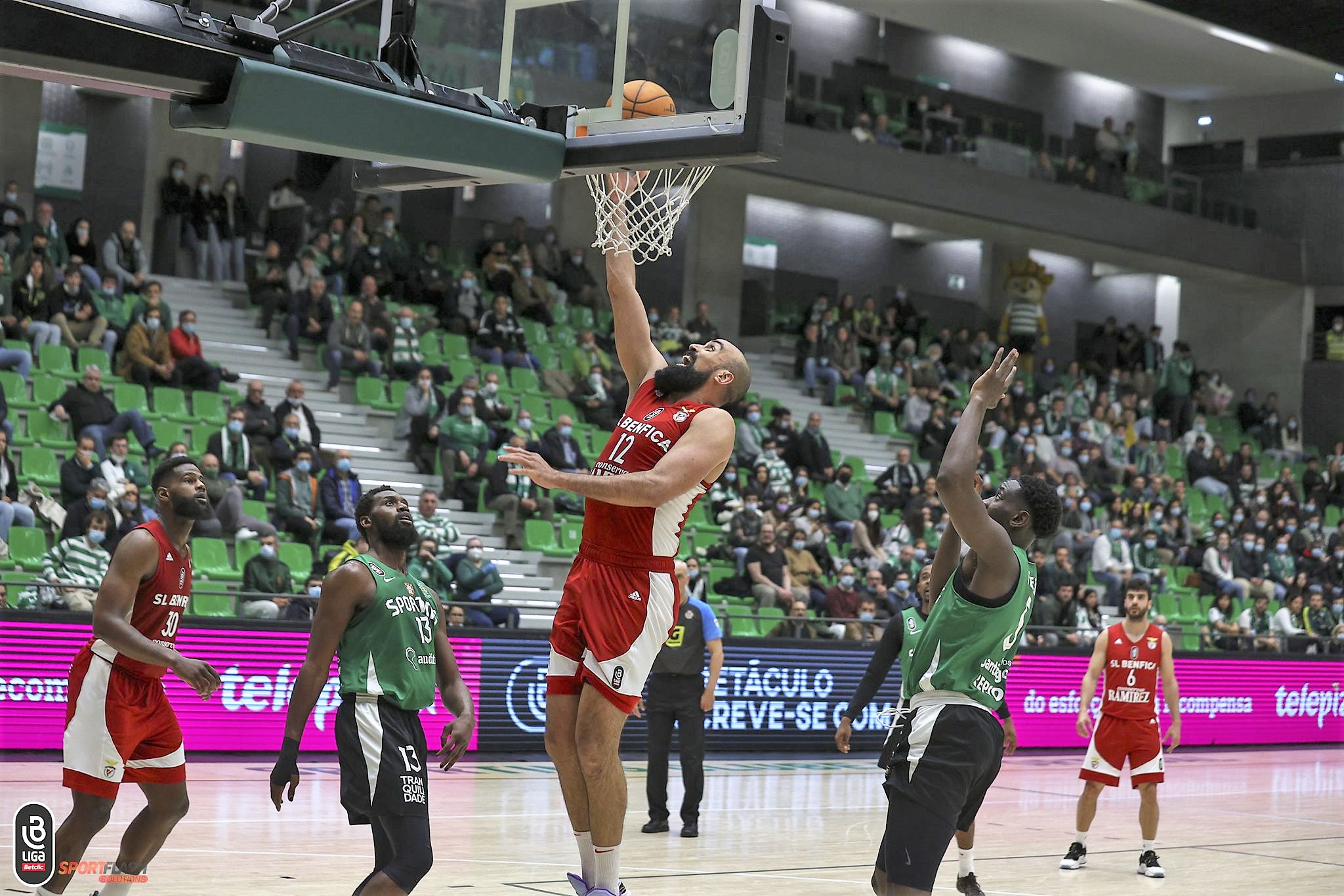 Benfica Sporting Basquetebol 23 Jornada - SL Benfica