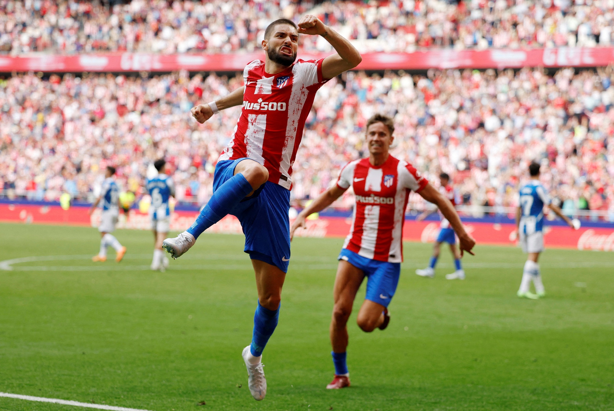 Мората атлетико мадрид. Рейнилдо атлетико мадрид. Атлетико мадрид 19 августа. Атлетико мадрид эспаньол. Атлетико мадрид матрасники.