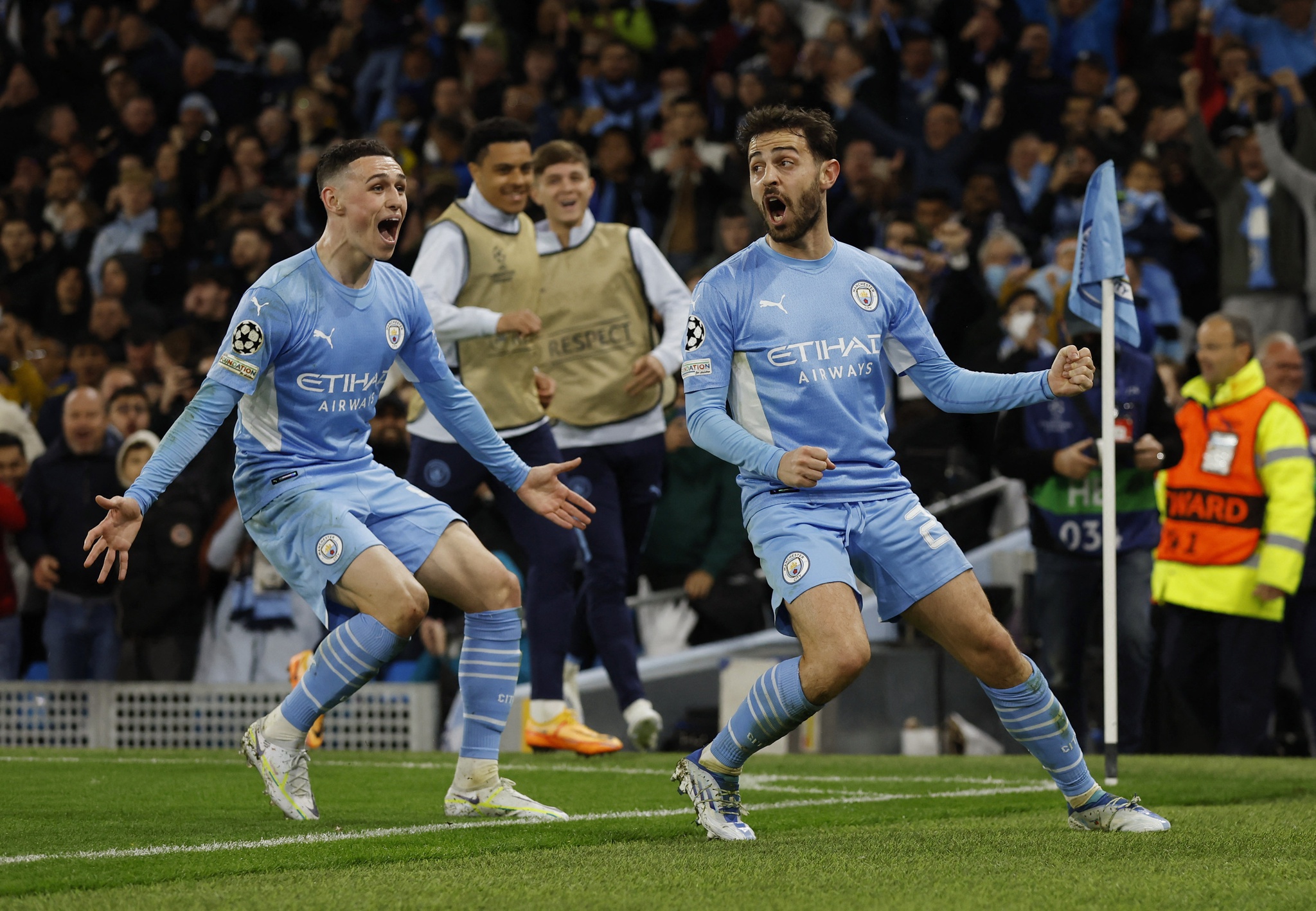 Manchester City vence Real Madrid em jogo com sete golos - Futebol