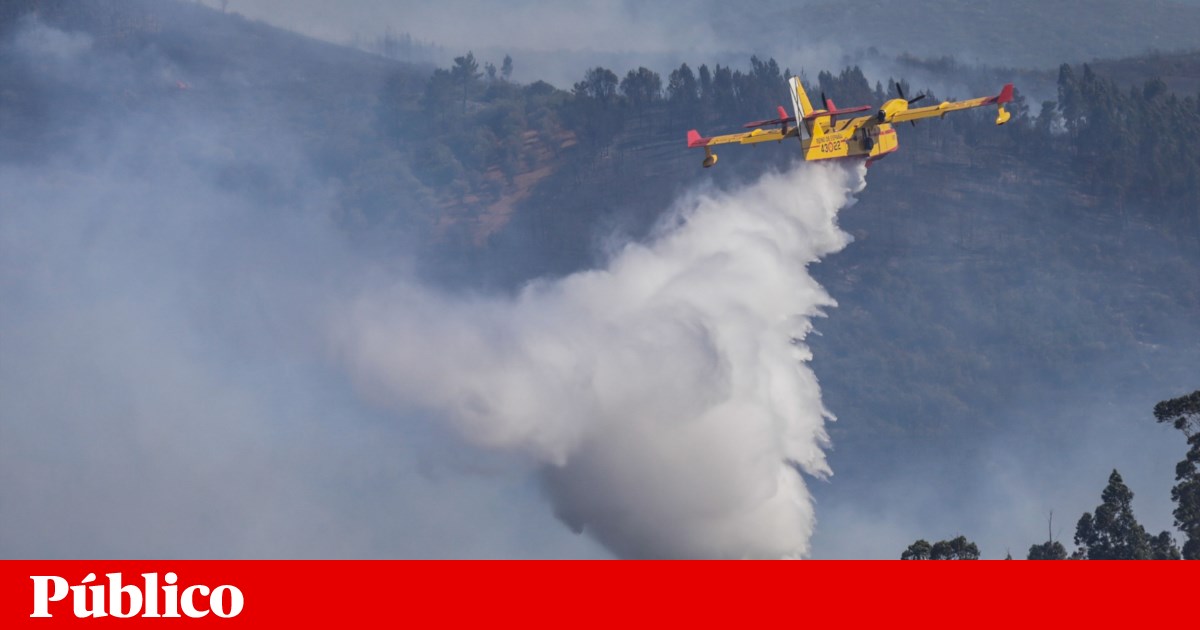 Incendies : la Grèce envoie deux avions lourds amphibies au Portugal |  brûler