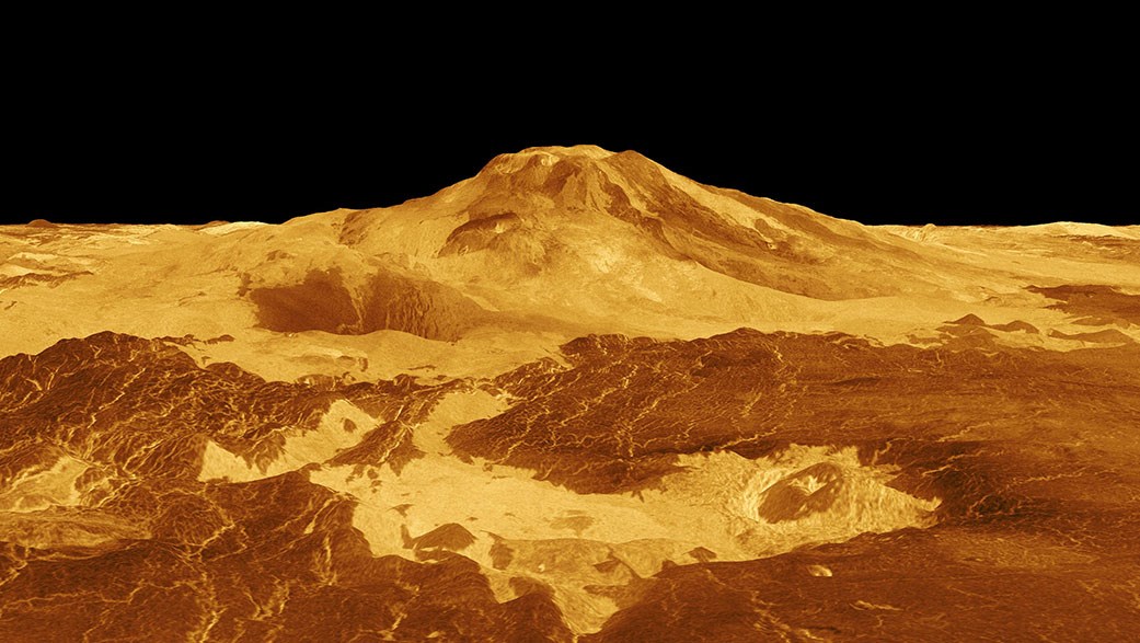 Un nuevo estudio corrobora la tesis sobre la presencia de actividad volcánica en Venus |  Sistema solar