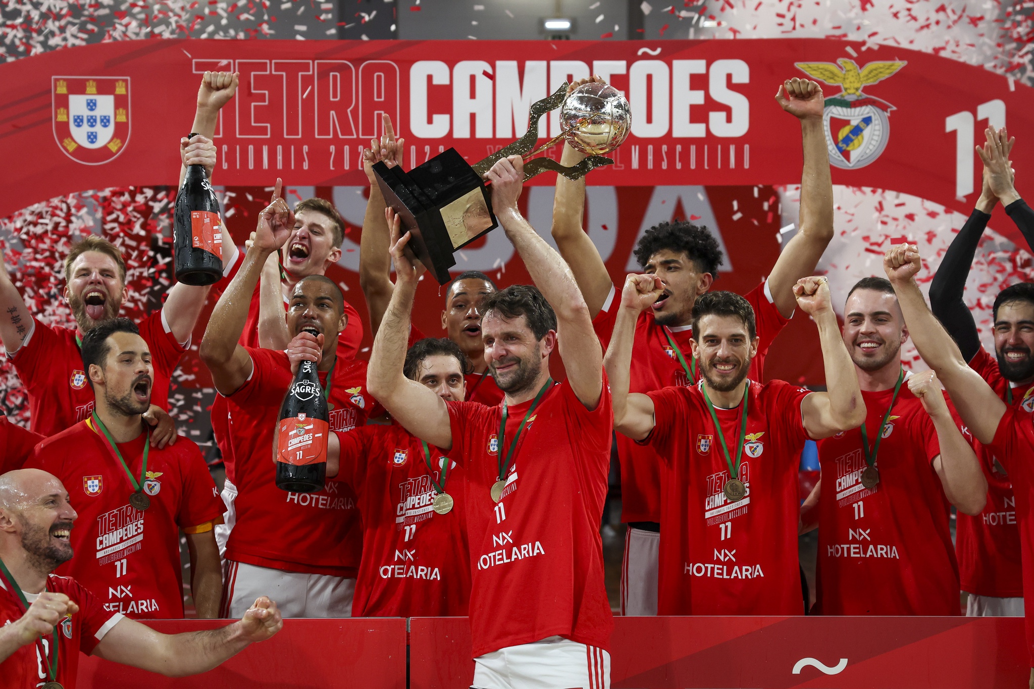 Futebol: Benfica sagrou-se Campeão de Portugal