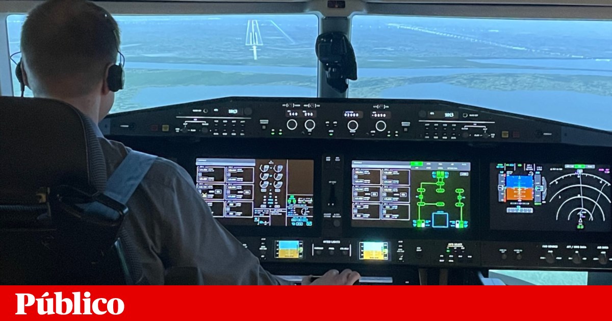 Acha que consegue fazer aterrar um avião? Estas pessoas foram postas à ...
