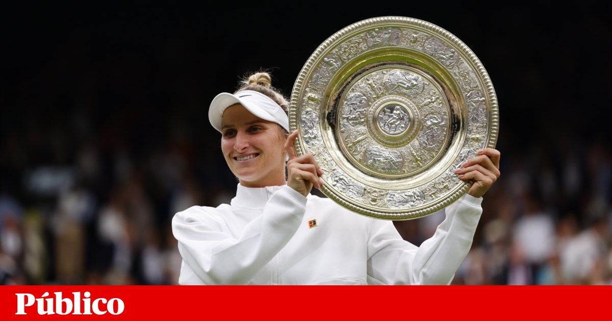 Vondrousova shines by winning Wimbledon for the first time |  Tennis
