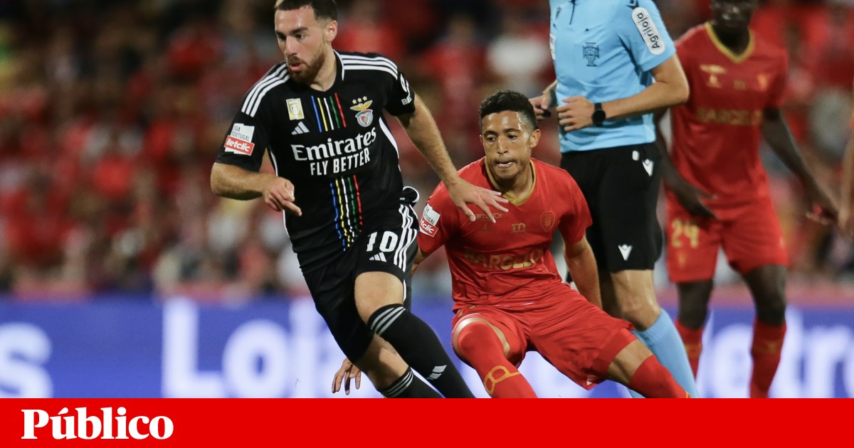 Benfica ultrapassou Gil Vicente pela esquerda, Crónica de jogo