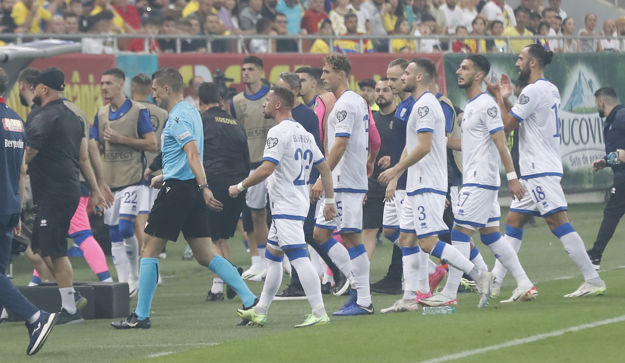 O futebol em Bucareste (Romênia)