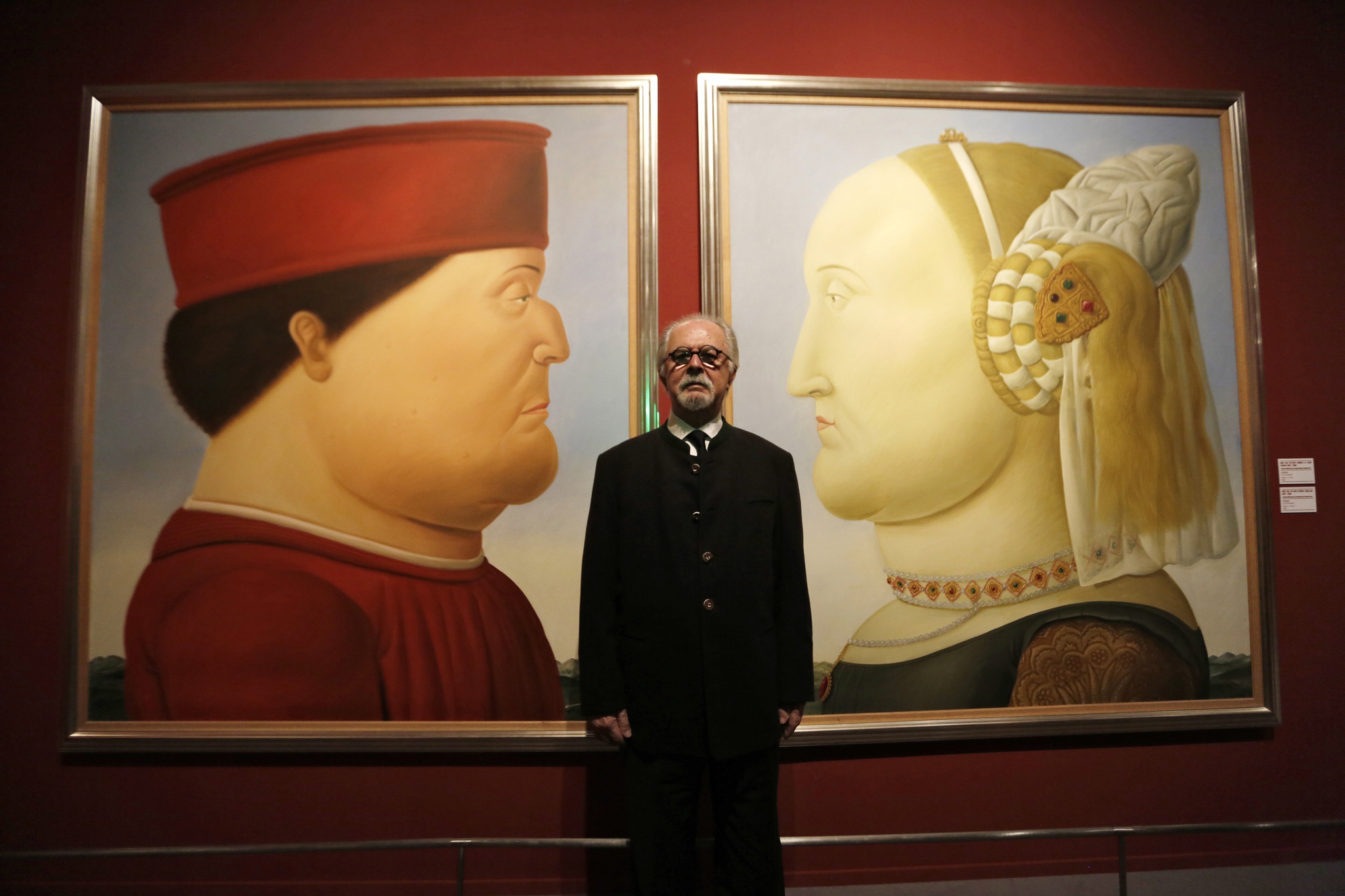 Fernando Botero, o famoso pintor e escultor colombiano, faleceu em