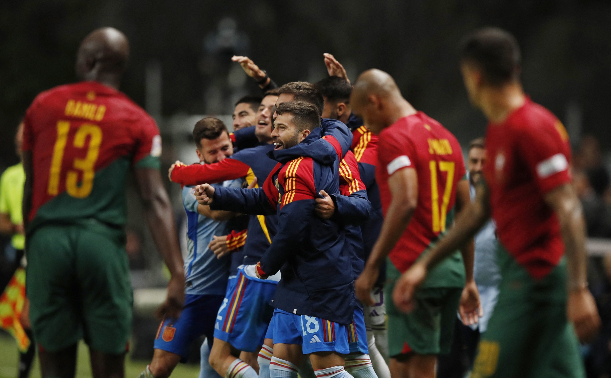 Espanha vs portugal futebol