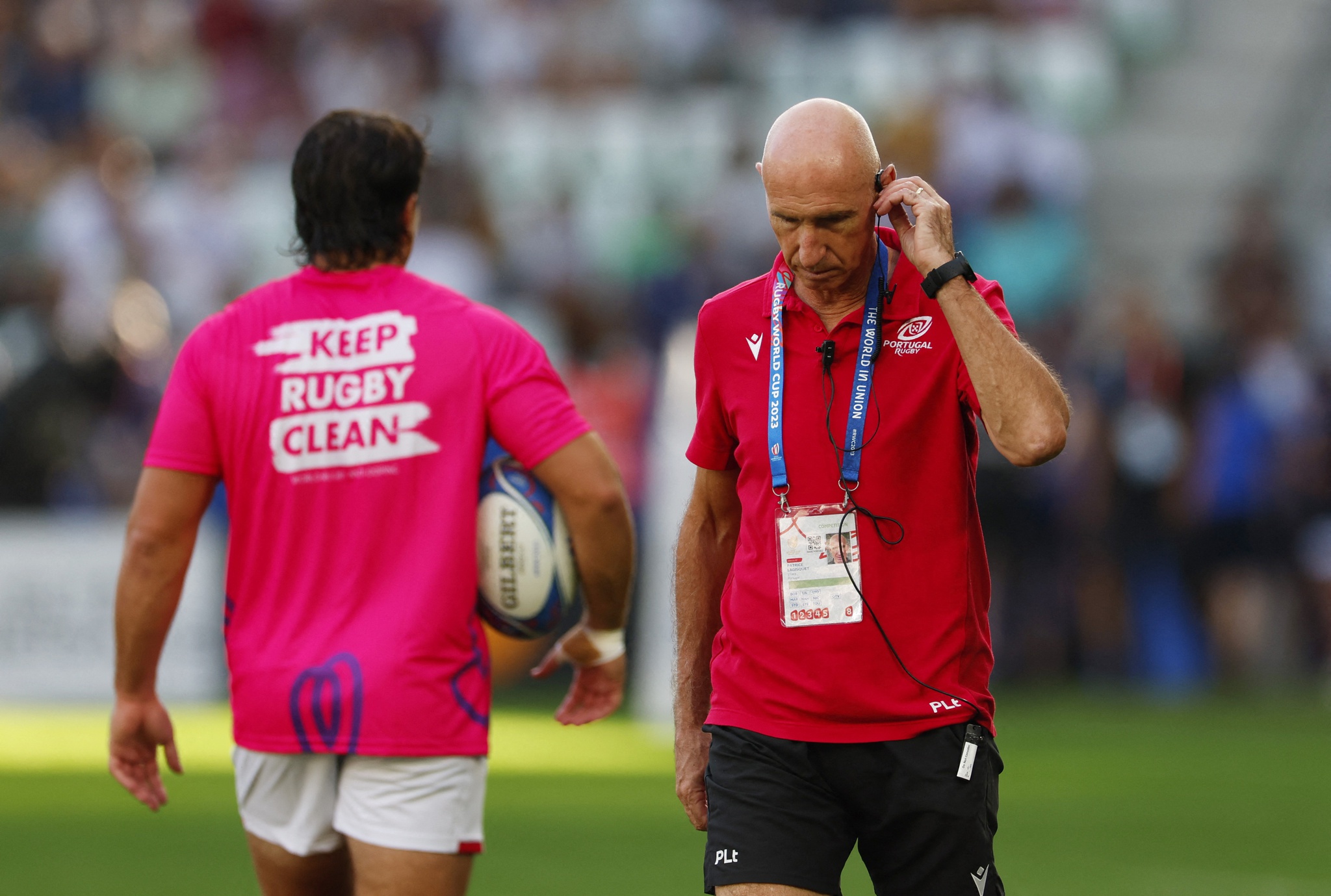 Mundial de râguebi: treinador das Fiji dá presente aos Lobos após