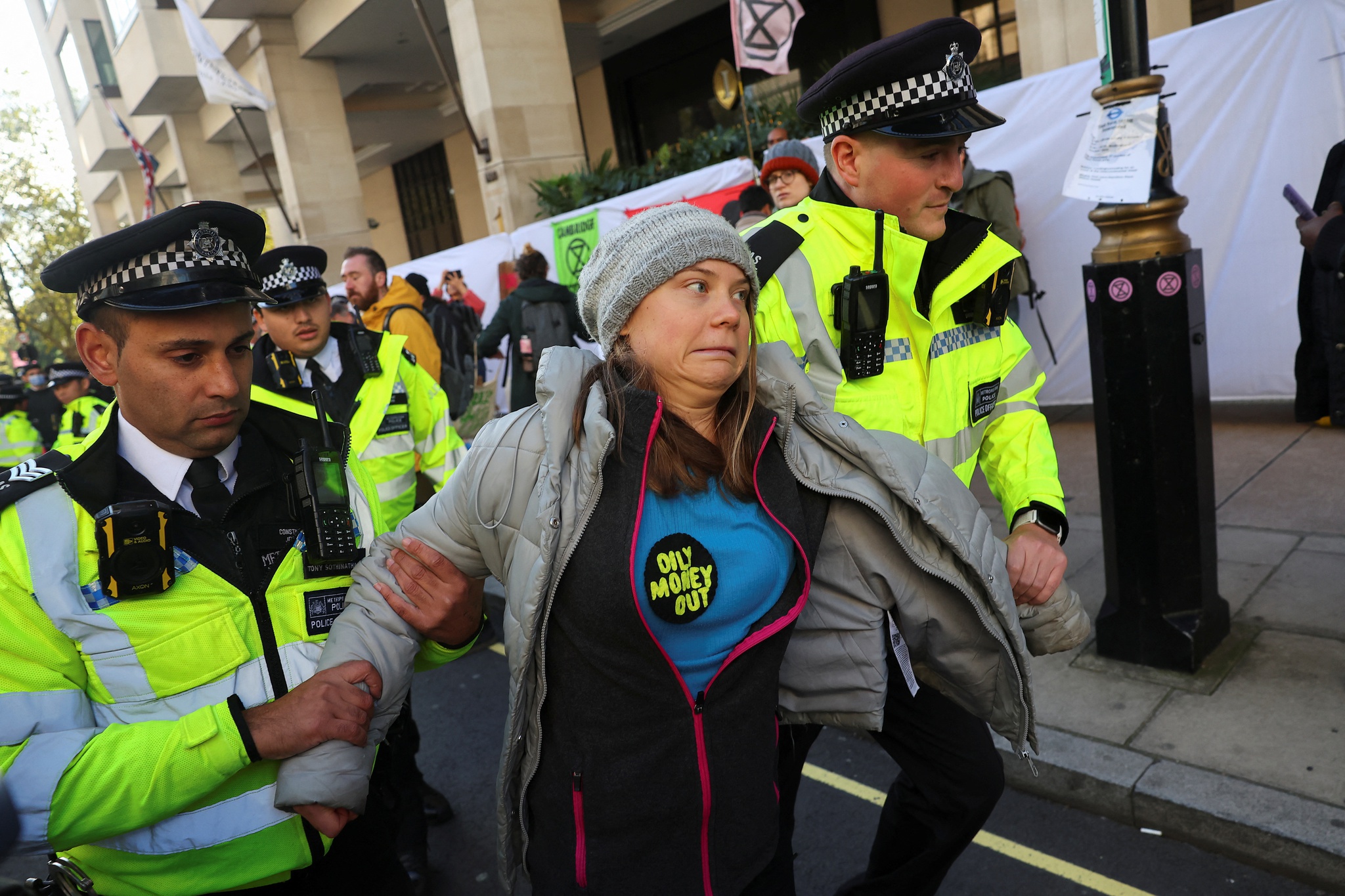 Greta Thunberg in London festgenommen: „Die Welt ertrinkt in fossilen Brennstoffen“ |  Klimaaktivismus