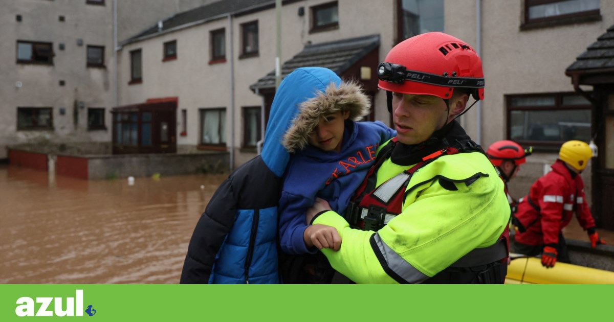 Storm Bobbet hits the UK and Northern Europe.  Five people died  Bad weather