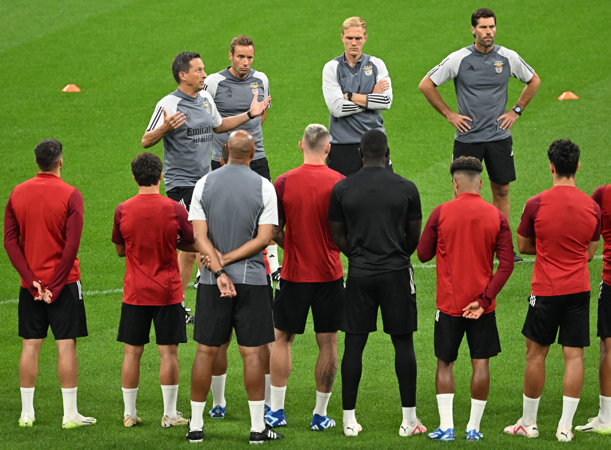 Benfica Antevisão Roger Schmidt Inter Champions - SL Benfica