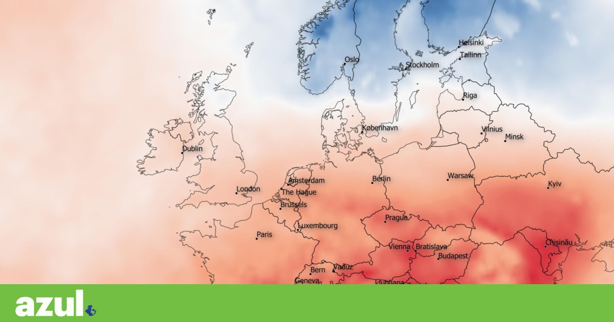 A imagem da Europa no Outubro mais quente a nível global | Clima | PÚBLICO