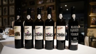 #MVR Matilde Fieschi - prova de vinhos Madeira e vinhos tranquilos madeirenses, da Barbeito, no Solar dos Presuntos - 7 de Novembro de 2023.