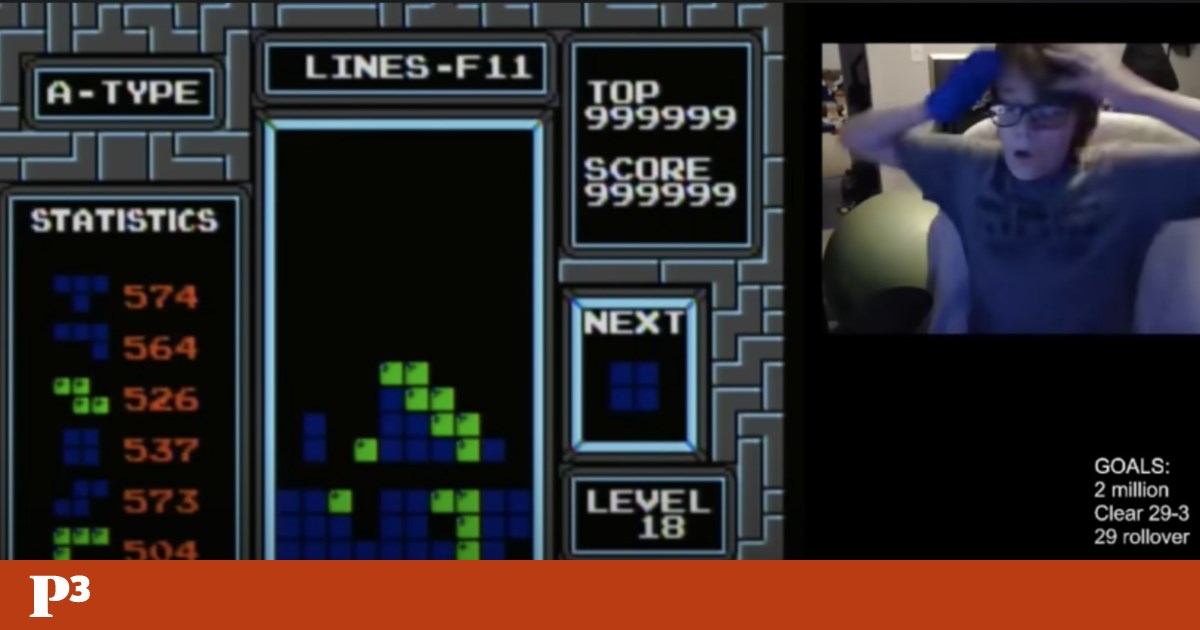 13-Year-Old American Boy Reaches Unprecedented Level 157 in Tetris, Making History and Winning Prizes