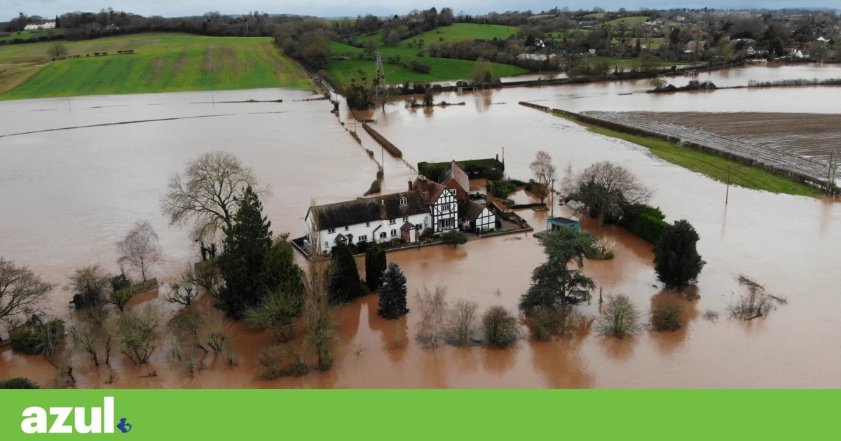 Storm Hank floods the United Kingdom, but there's a “floodproof” house that escaped unscathed | flood Storm Hank floods the United Kingdom, but there's a “floodproof” house that escaped unscathed | flood